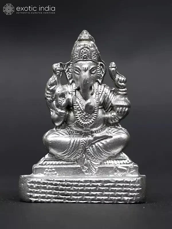 2" Small Blessing Lord Ganesha | Mercury Statue