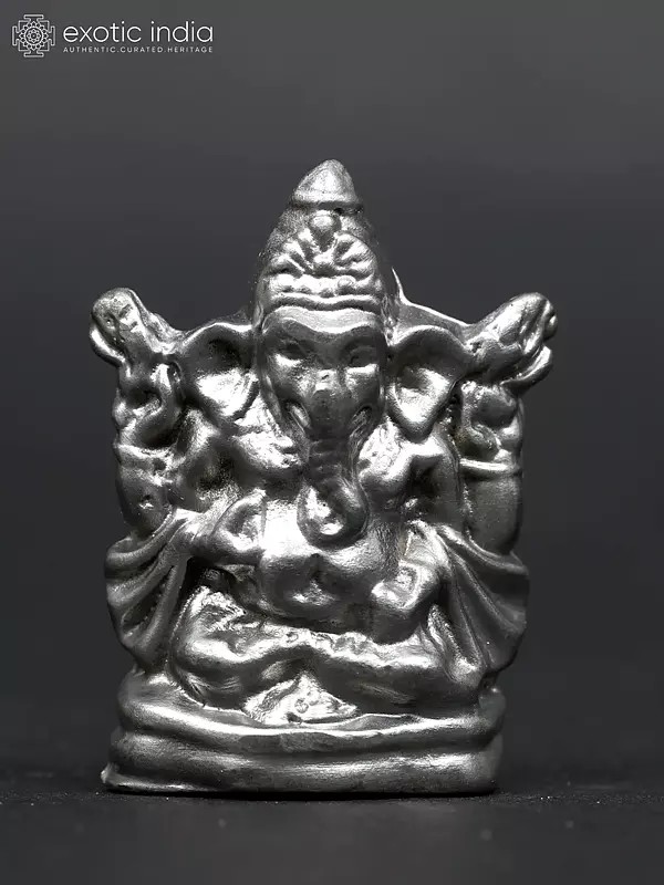 1" Small Ganapati | Mercury Statue