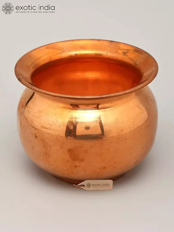 3" Copper Kalash (Lota)