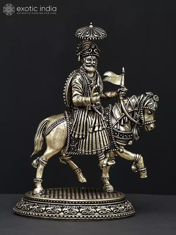 5" Small Baba Ramdev Pir | Brass Statue