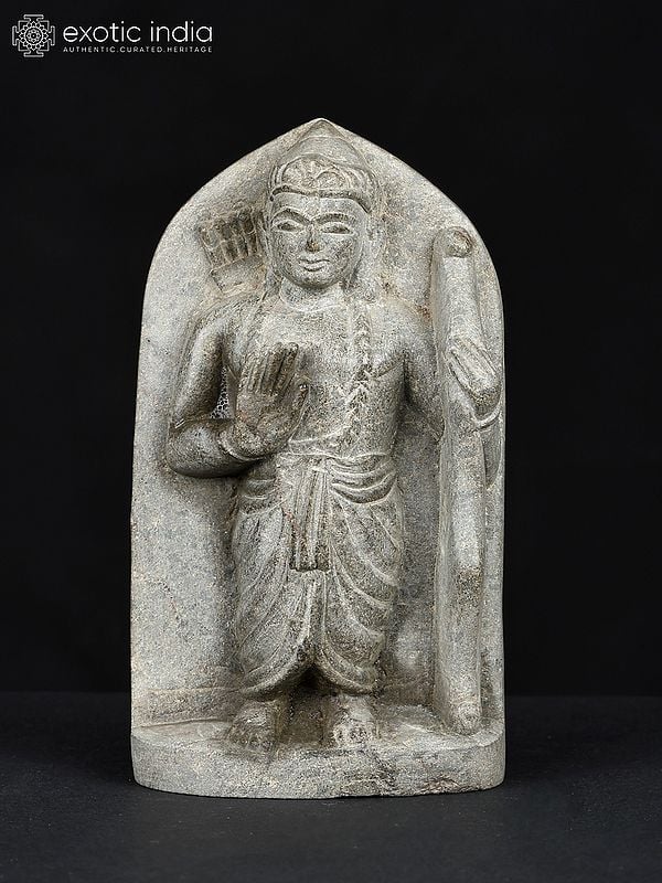 4" Prabhu Shri Rama | Stone Carved Statue