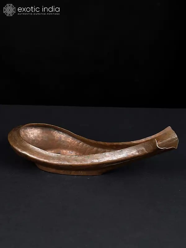 9" Authentic Ritual Arghya Patra | Copper