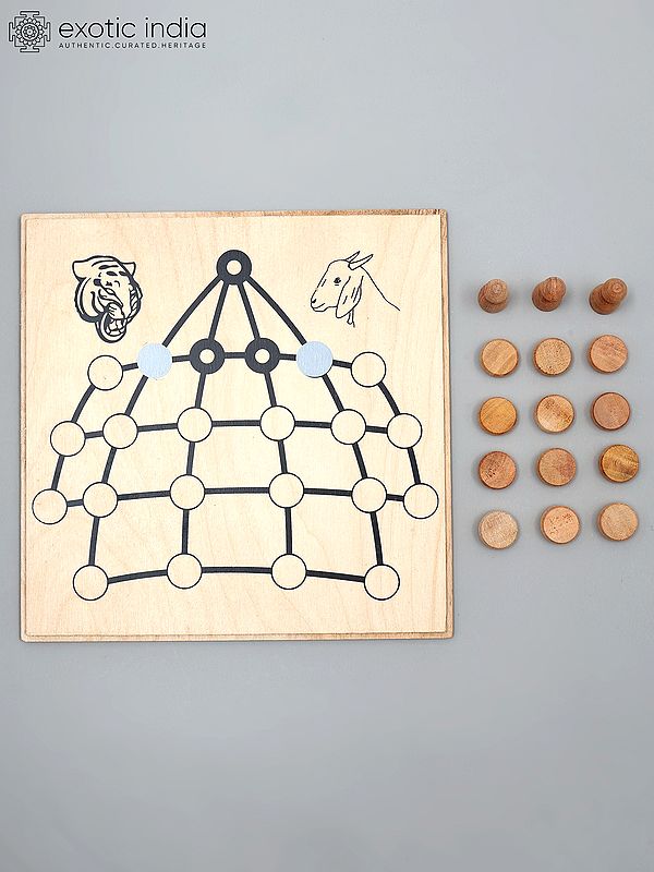 Bagh Bakri | Traditional Indian Board Game