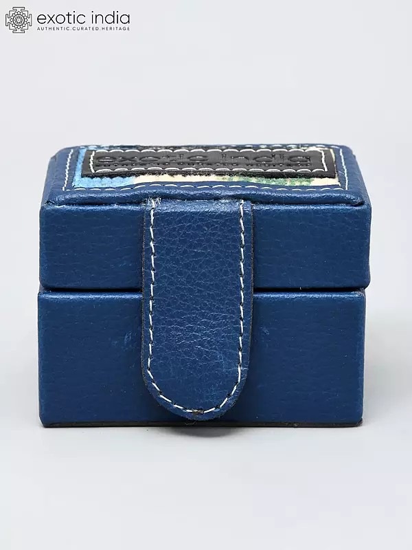 3" Premium Blue Jewelry Gift Box – Perfect for Gifting | Cufflinks Box | Home Decor Item