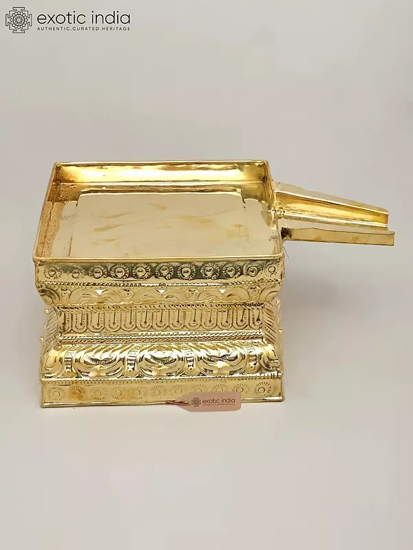 Abhisheka Patra in Brass