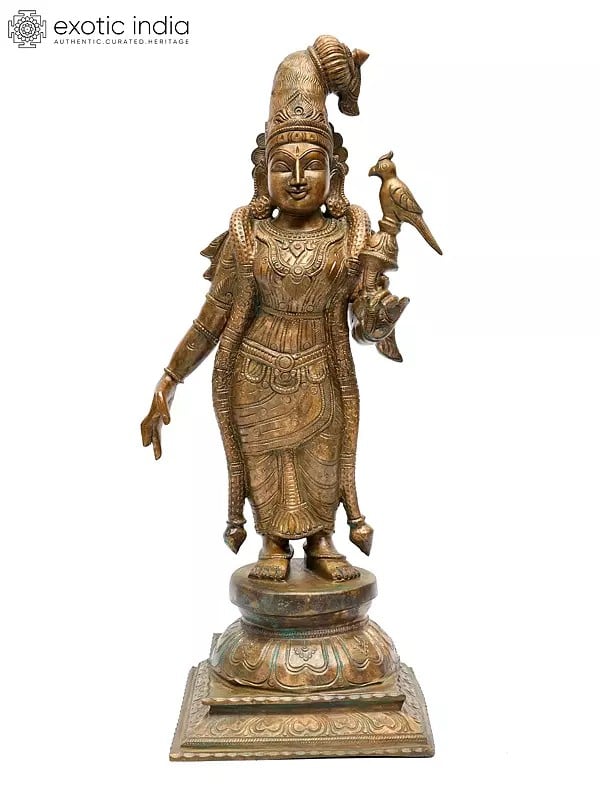 21" Goddess Andal | Bronze Statue