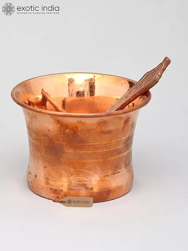 3" Small Pancha Patra in Copper