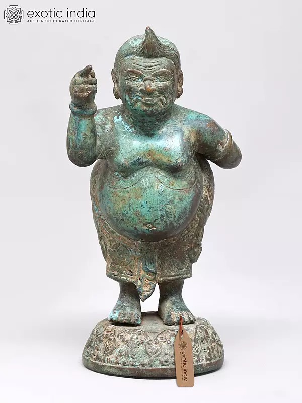 7" Semar - The Guardian Deity of Java | Brass Statue