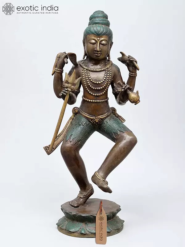 18" Dancing Lord Shiva | Balinese Statue