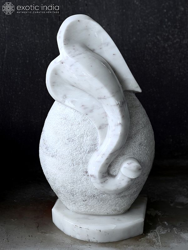 24" Lord Ganesha | Abstract Modern  Art | Marble Statue | Exquisite Indian Art