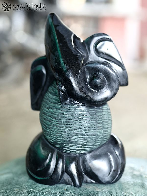 8" Lord Ganesha | Abstract Modern Art Stone Statue | Exquisite Indian Art