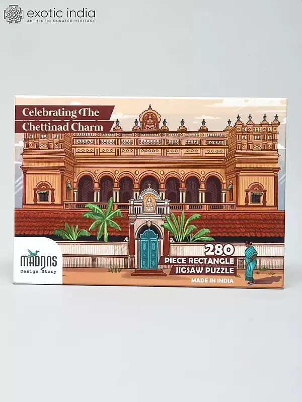 Celebrating The Chettinad Charm - Jigsaw Puzzle Game | Activity Kit for Kids | Made in India