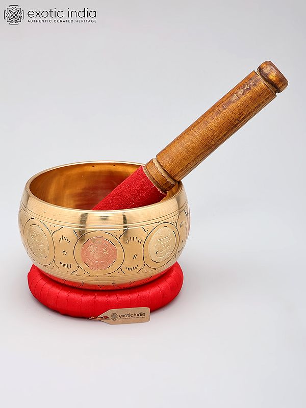 4" Tibetan Singing Bowl for Meditation and Relaxation | Handmade | Made in India
