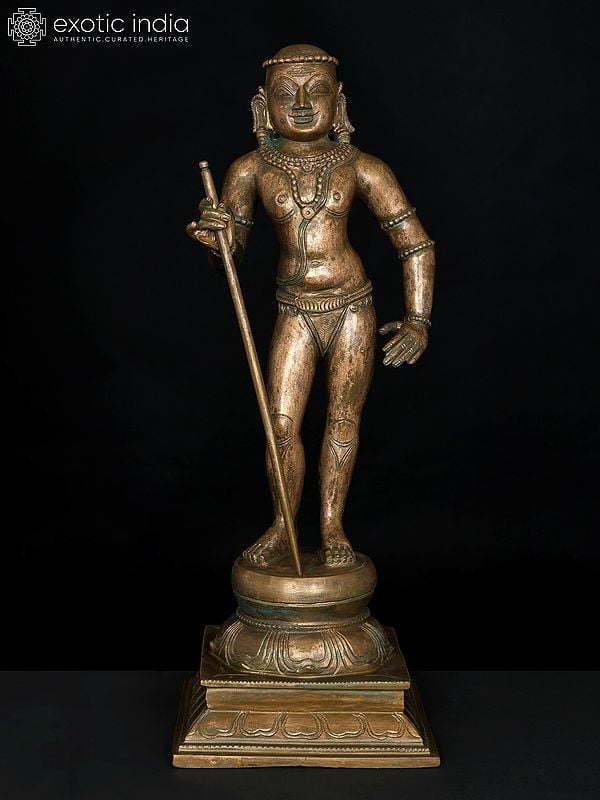 18" Dhandayuthapani Swamy | Bronze Statue