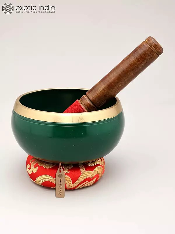 5" Traditional Himalayan Singing Bowl for Yoga, Meditation & Stress Relief