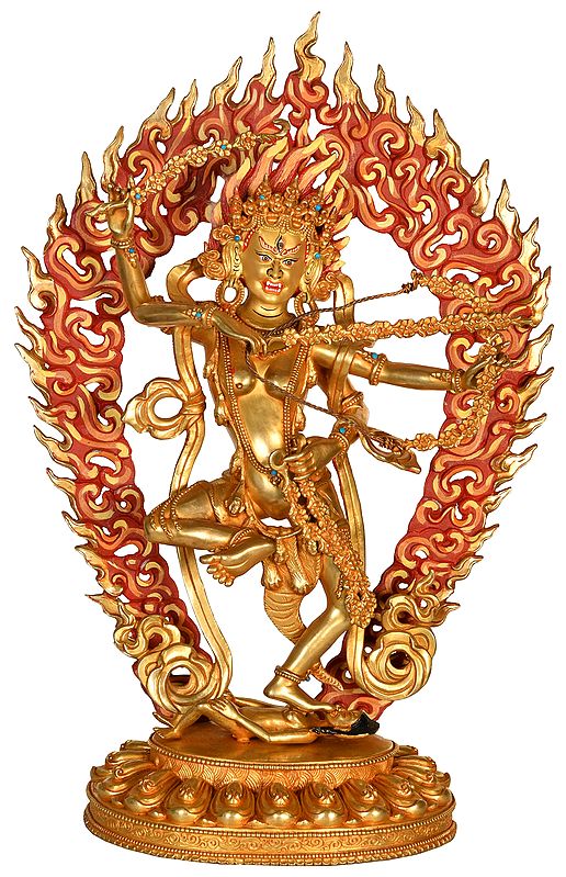 Made in Nepal Goddess Kurukulla (Red Tara) Tibetan Buddhist