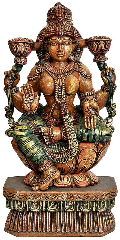 Kamalasana Goddess Lakshmi