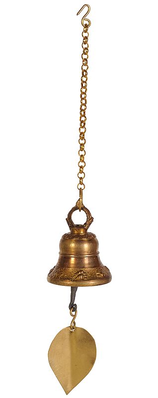 Hanging Bell with Leaf