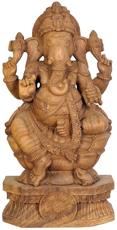 Ganesha Seated in Lalitasana