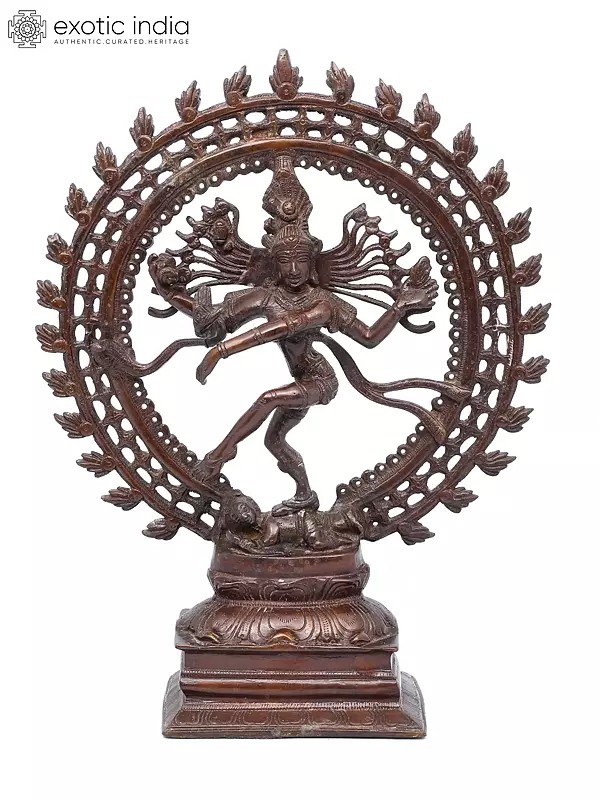 17" Brass Lord Shiva as Nataraja