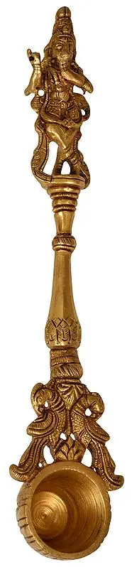 Krishna Ritual Spoon