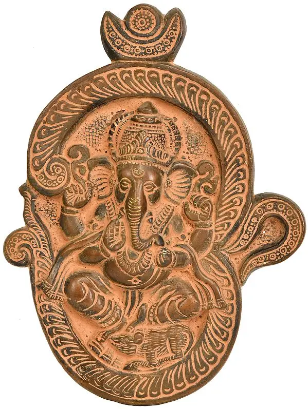 Lord Ganesha in OM Wall Hanging