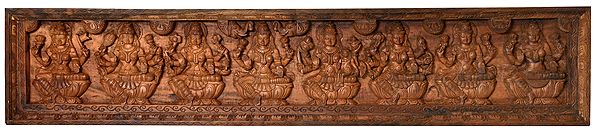 Ashtalakshmi Panel (Extremely Auspicious)
