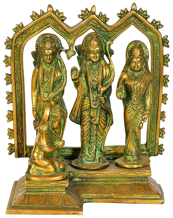 8" Rama Durbar In Brass | Handmade | Made In India