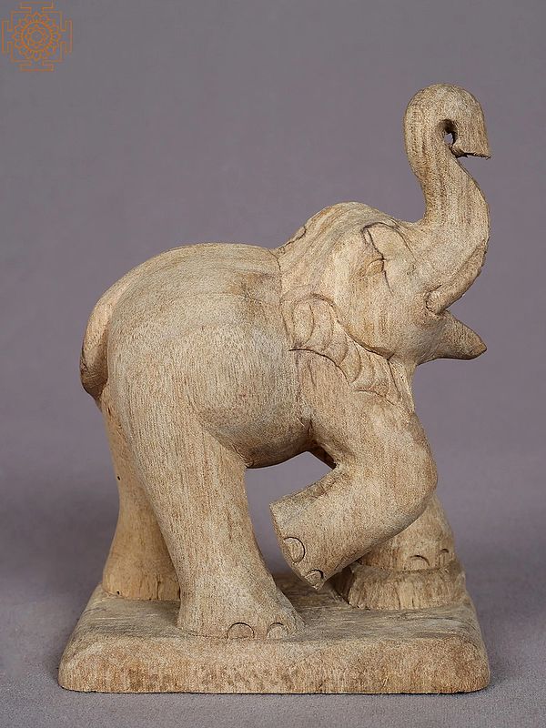 5'' Elephant With Trunk Up | Nepalese Handicrafts