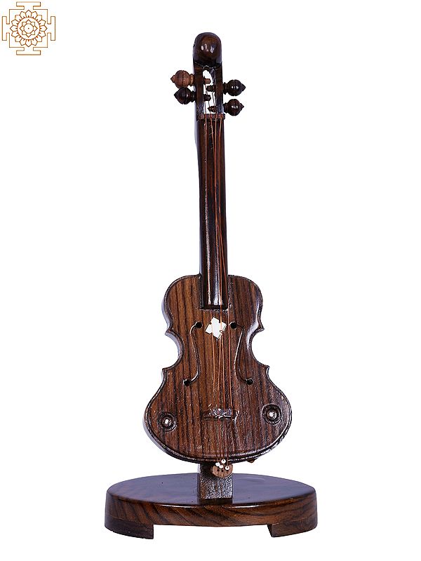 12' Wooden Violin | Indian Musical Instruments