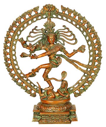 20" Lord Shiva as Nataraja In Brass | Handmade | Made In India