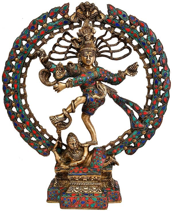 16" Shiva As Nataraja In Brass | Handmade | Made In India