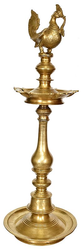 South Indian Mayur Lamp
