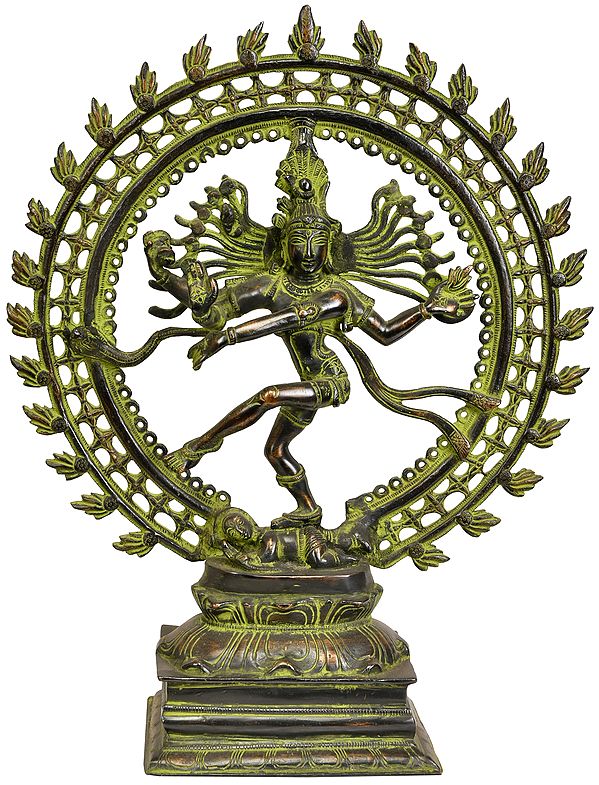 18" Nataraja - King of Dancers In Brass | Handmade | Made In India