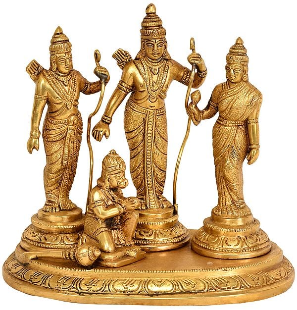 Rama Durbar Brass Sculpture
