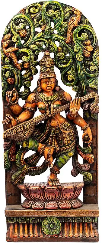 Saraswati Dances, Devi of Learning and The Arts