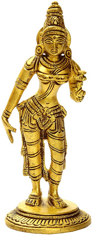 Goddess Parvati Brass Statue | Indian Handcrafted Idol