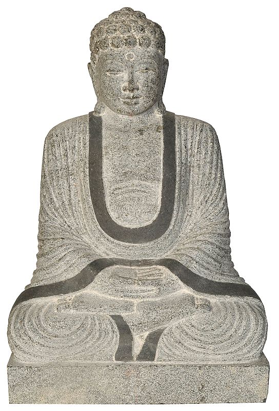 Japanese Buddha in Meditation