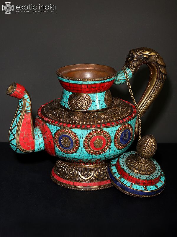 The Jamawar Tea Pot - Set of 1 – The Table Company