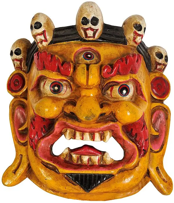 Mahakala Wall Hanging Mask