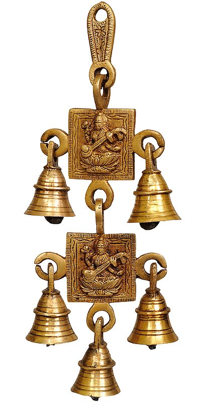 Goddess Saraswati Hanging Bell