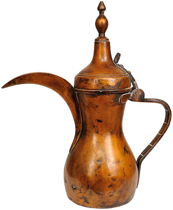 Antique Coffee Pot crafted from Brass