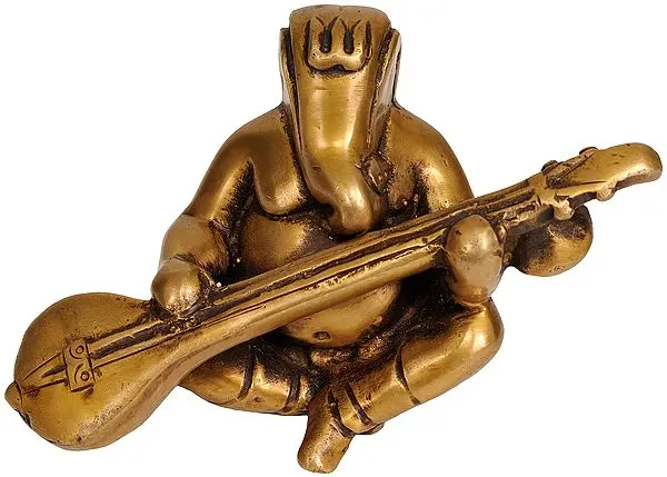 Modern Ganesha Playing on Sitar