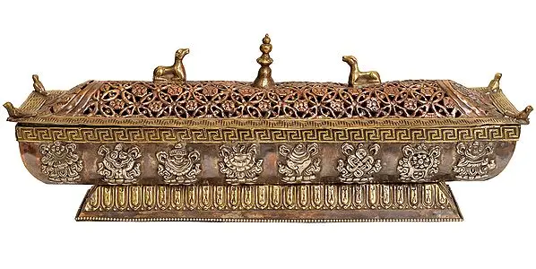 Tibetan Buddhist Incense Burner