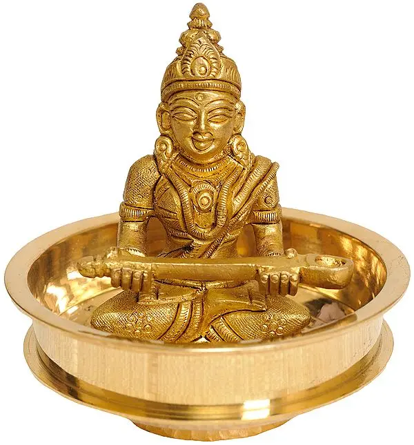 Devi Annapurna with Abhisheka Bowl