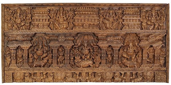 Detailed Ganesha Panel