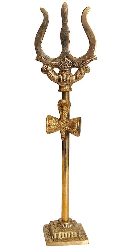 Trishul (Trident) with Stand