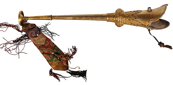 Tibetan Buddhist Monastery Trumpet