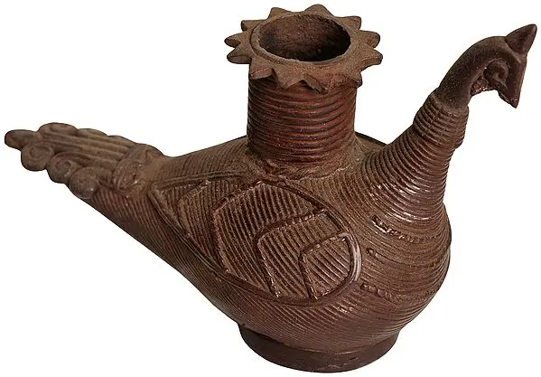 Peacock Candle Stand