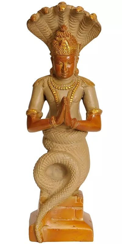 10" Patanjali Brass Statue | Handmade | Made in India